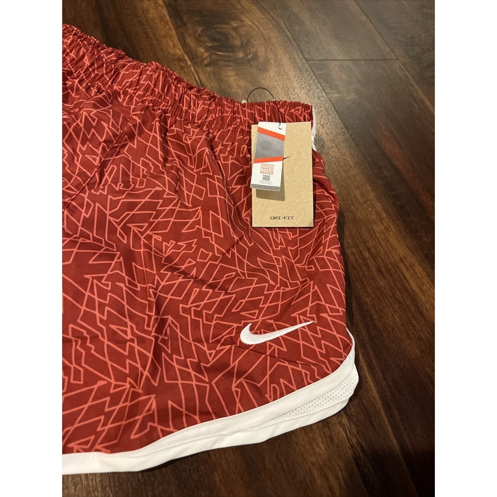 New Nike Womens Oklahoma Sooners Womens Tempo Shorts Size Large - Picture 3 of 5